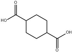 1,4-Cyclohexanedicarboxylic acid Structural