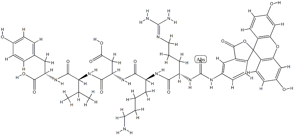 thymopoietin pentapeptide-fluorescein isothiocyanate Structural