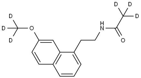 AgoMelatine-D6 Structural