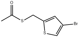 OT-80602-(AcetylthioMethyl)-4-broMothiophene Structural