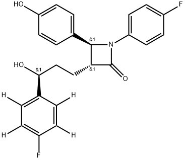 EzetiMibe-d4 Structural