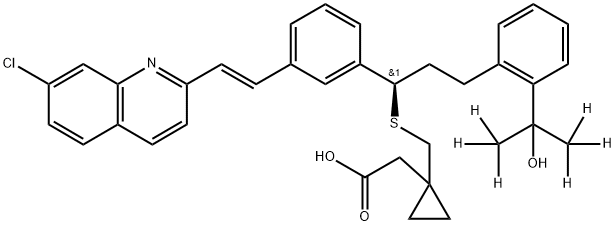 Montelukast-d6 Structural