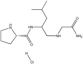 prolyl-leucyl-psi(methylamino)glycinamide Structural