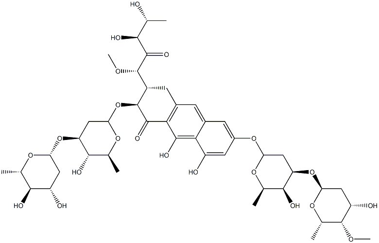 Olivomycin Structural