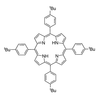 Meso-Tetra(4-tert-butylphenyl) Porphine Structural