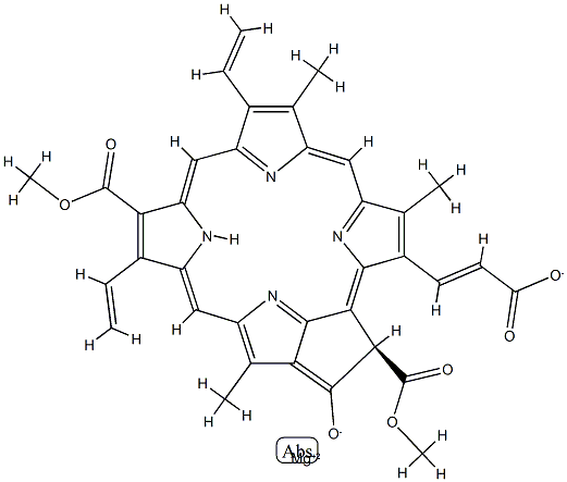 CHLOROPHYLL C3(SH) Structural