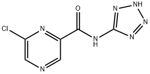 N-(1H-Tetrazol-5-yl)-6-chloropyrazine-2-carboxamide Structural