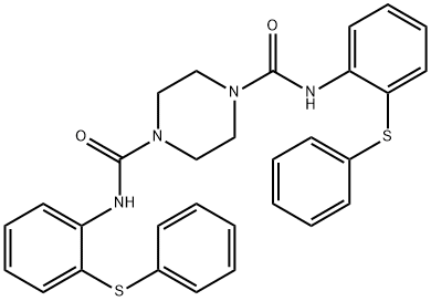 Quetiapine Impurity (N,N-bis[(2-phenylthio)phenyl]-1,4-piperazinedicarboxamide)