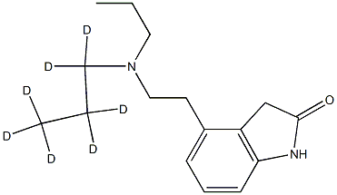 Ropinirole-d7 Hydrochloride Structural