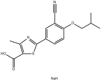 Febuxostat (sodiuM salt) Structural