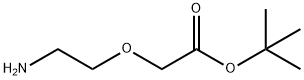 H2N-PEG1-CH2COOtBu Structural