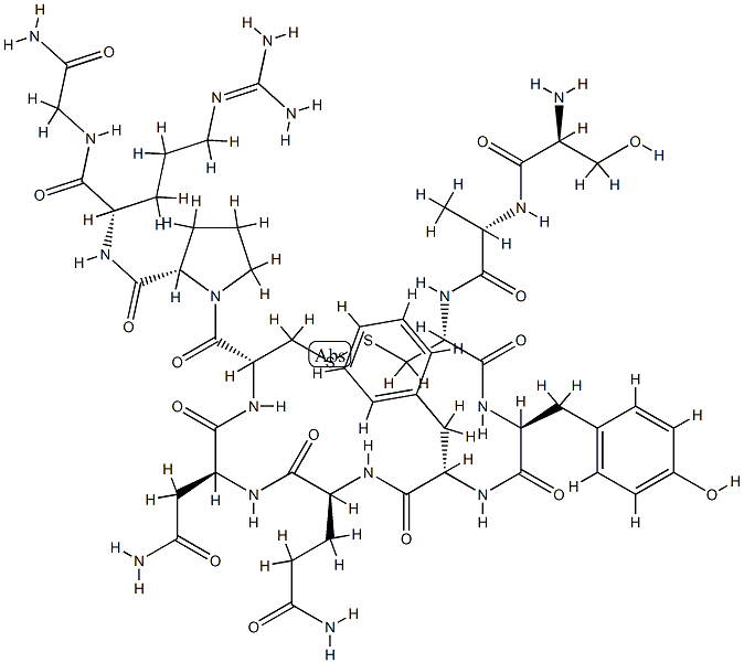 argipressin, Ser-Ala- Structural