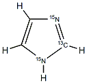 Imidazole-13C,15N2 (Major) Structural