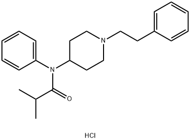 Isobutyryl fentanyl (hydrochloride) Structural