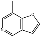 Furo[3,2-c]pyridine,7-methyl-(9CI) Structural