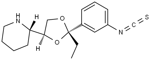 etoxadrol-2-isothiocyanate Structural