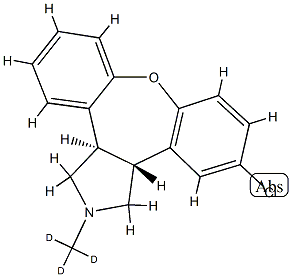 Asenapine-d3 Structural