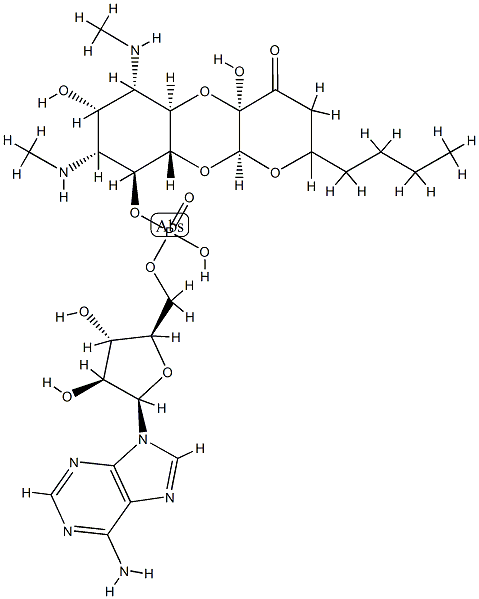 trospectinomycin 6-(5'-adenylate) Structural