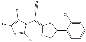 LANOCONAZOLE-D3 Structural
