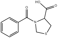 N-Bz-RS-4-Thiazolidinecarboxylic acid Structural