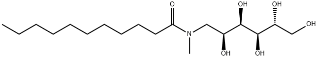 D-Glucitol, 1-deoxy-1-(methyl(1-oxoundecyl)amino)- Structural