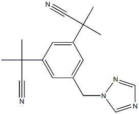 Anastrozole Structural Picture