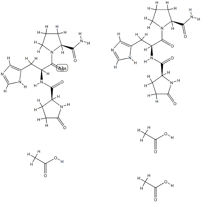 Protirelin acetate Structural