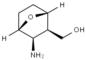 diexo-3-Amino-7-oxa-bicyclo[2.2.1]heptyl-2-methanol Structural