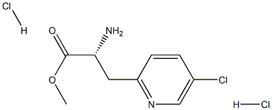 2-Pyridinepropanoic acid, α-amino-5-chloro-, methyl ester, (αR)-