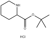 DL-2-Piperidinecarboxylic acid 1,1-dimethylethyl ester hydrochloride Structural
