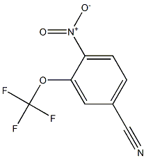 4-nitro-3-(trifluoromethoxy)benzonitrile