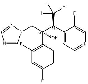 rel-(R,S)-Voriconazole-d3