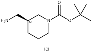 S-3-(AMINOMETHYL)-1-N-BOC-PIPERIDINE-HCl Structural