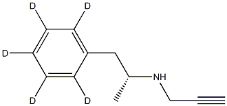 N-DesMethyl Selegiline-D5/ DesMethyl deprenyl-D5 Structural