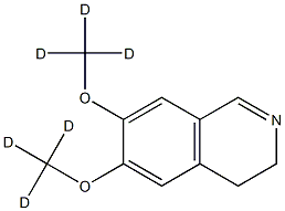 D6-6,7-dimethoxy-3,4-dihydroisoquinoline Structural