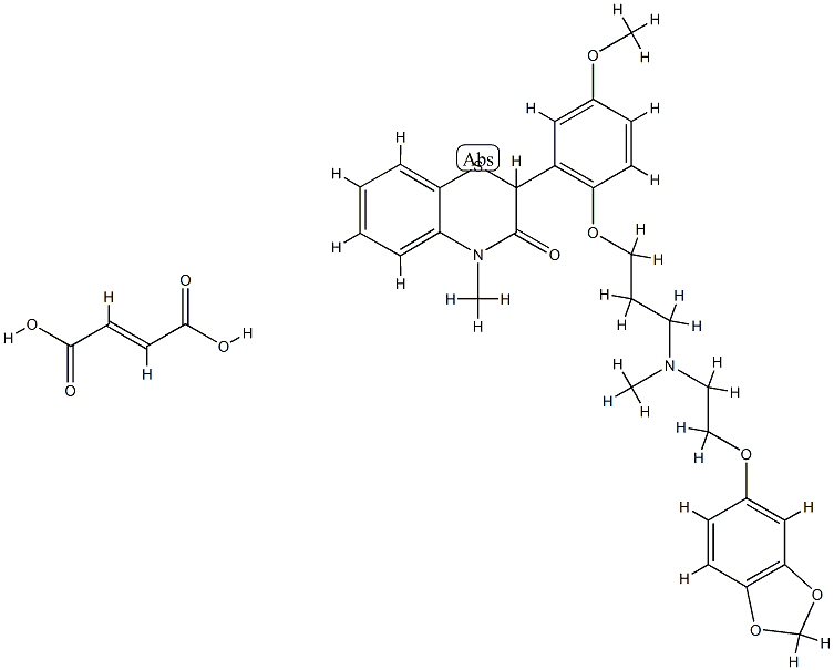 Semotiadil (recemate fumarate) Structural