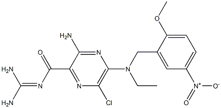 5-(N-ethyl-(2'-methoxy-5'-nitrobenzyl))amiloride