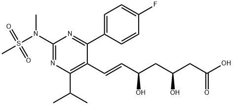 (3S,5R)-Rosuvastatin Structural