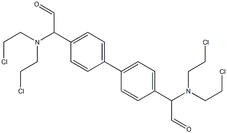 alpha, alpha'-bis(di(2-chloroethyl)amino)-4,4'-(2-biacetophenone) Structural