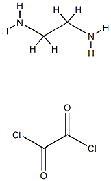 Ethylenediamine/oxalyl chloride copolymer Structural