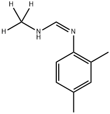 N-(2,4-DiMethylphenyl)-N′-Methyl-D3-forMaMidine Structural
