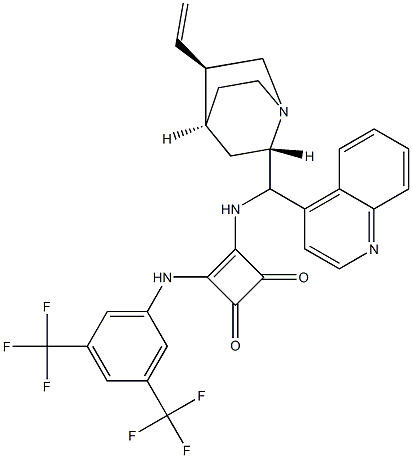 3-[[3,5-bis(trifluoroMethyl)phenyl]aMino]-4-[(8α,9S)-cinchonan-9-ylaMino]-3-Cyclobutene-1,2-dione