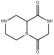 tetrahydro-2H-pyrazino[1,2-a]pyrazine-1,4(3H,6H)-dione(SALTDATA: FREE) Structural