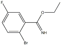 ethyl 2-bromo-5-fluorobenzimidate Structural