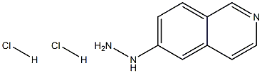 Isoquinolin-6-yl-hydrazine dihydrochloride Structural