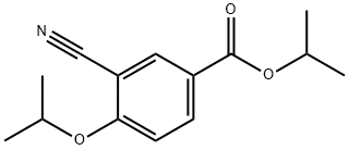 Isopropyl 3-Cyano-4-isopropoxybenzoate（WS200309） Structural