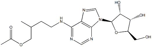 DIHYDROZEATIN-O-ACETYL (AcDHZ) Structural