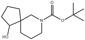 tert-butyl 1-hydroxy-7-azaspiro[4.5]decane-7-carboxylate Structural