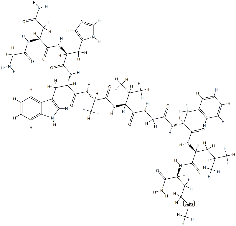 gastrin releasing peptide (18-27), Phe(25)- Structural