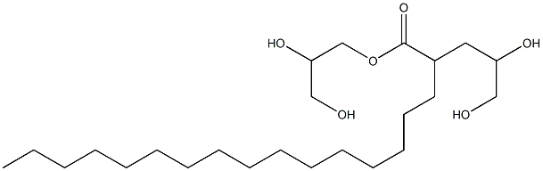 stearic acid, monoester with oxybis(propanediol) Structural